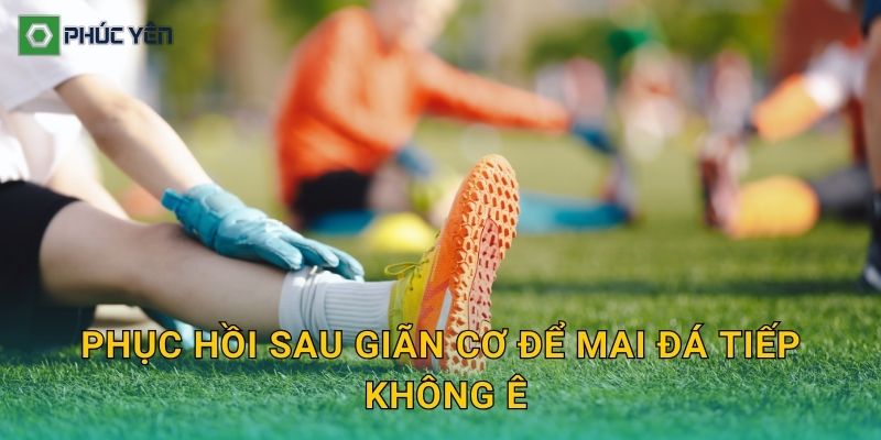 Phục hồi sau giãn cơ để mai đá tiếp không ê