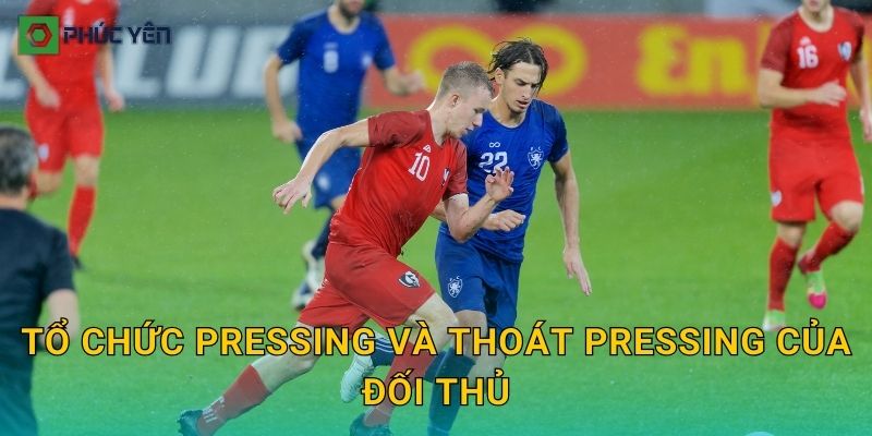 Tổ chức pressing và thoát pressing của đối thủ